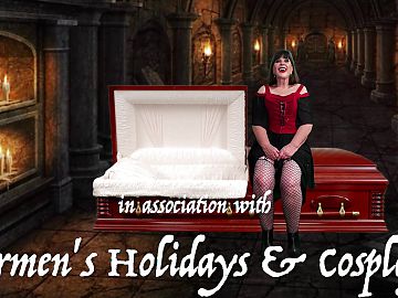 Granny Countessa Draculas Femdom Pegging Slave